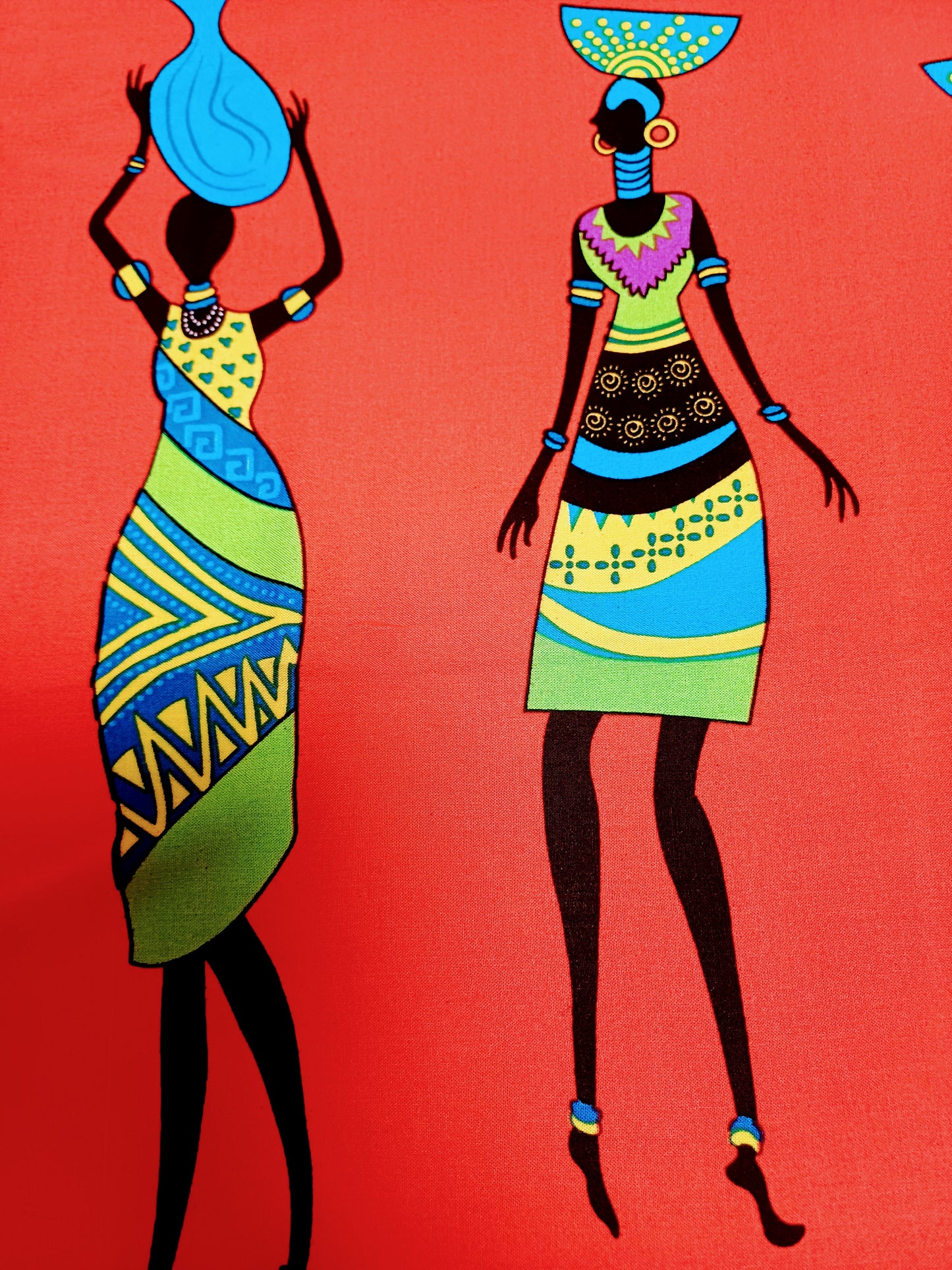 Africké pareo/sarong/přivezeno z Ugandy
