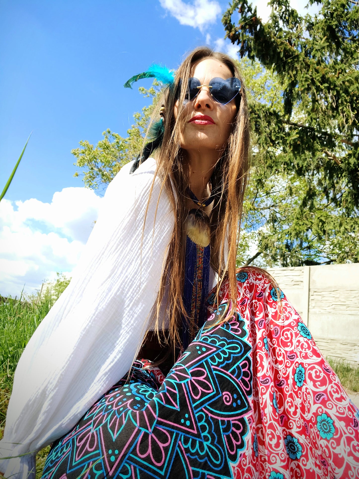 BOHO LETNÍ SUKNĚ