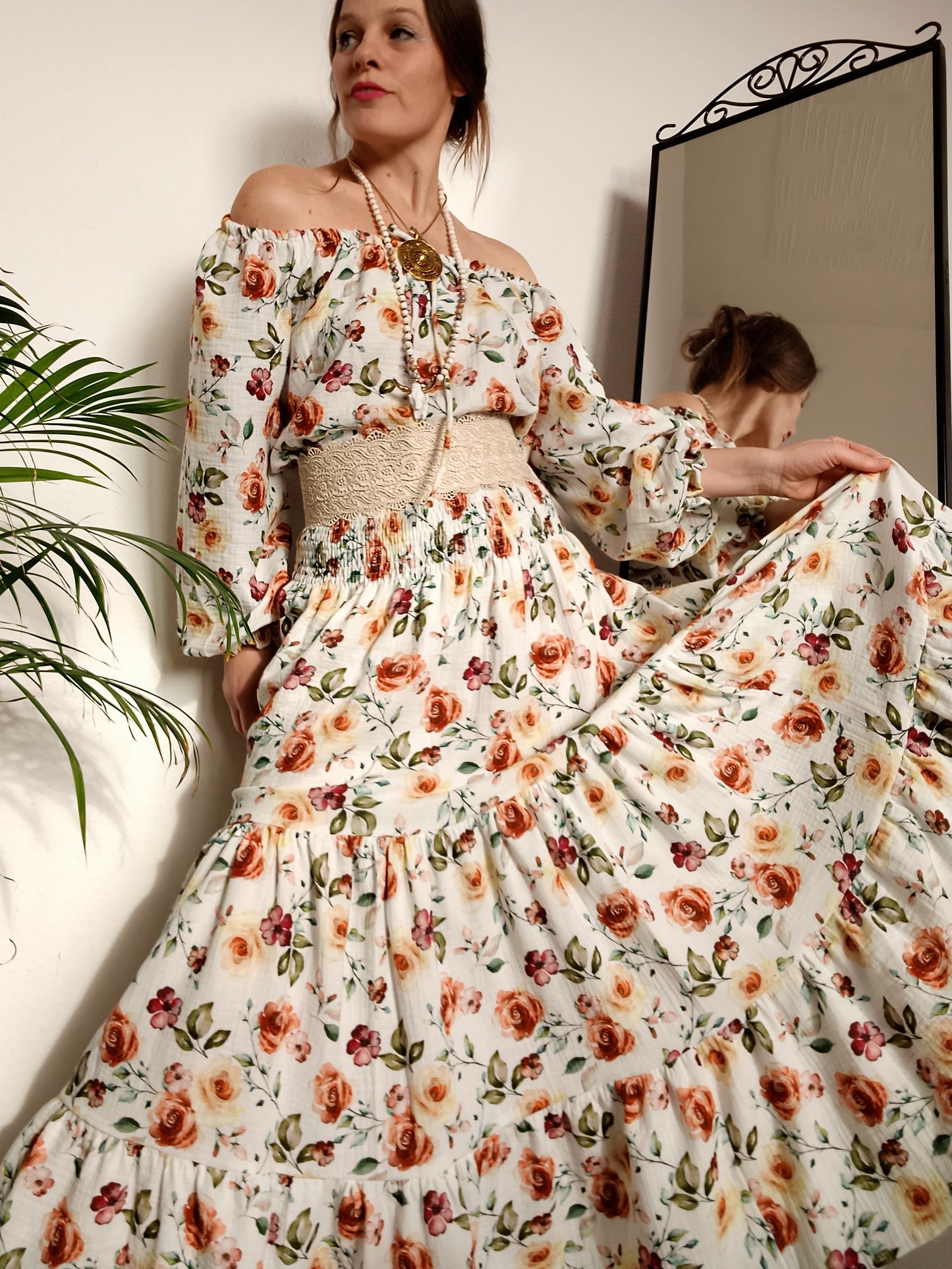 BOHO OPASEK BARVA KRÉMOVÁ