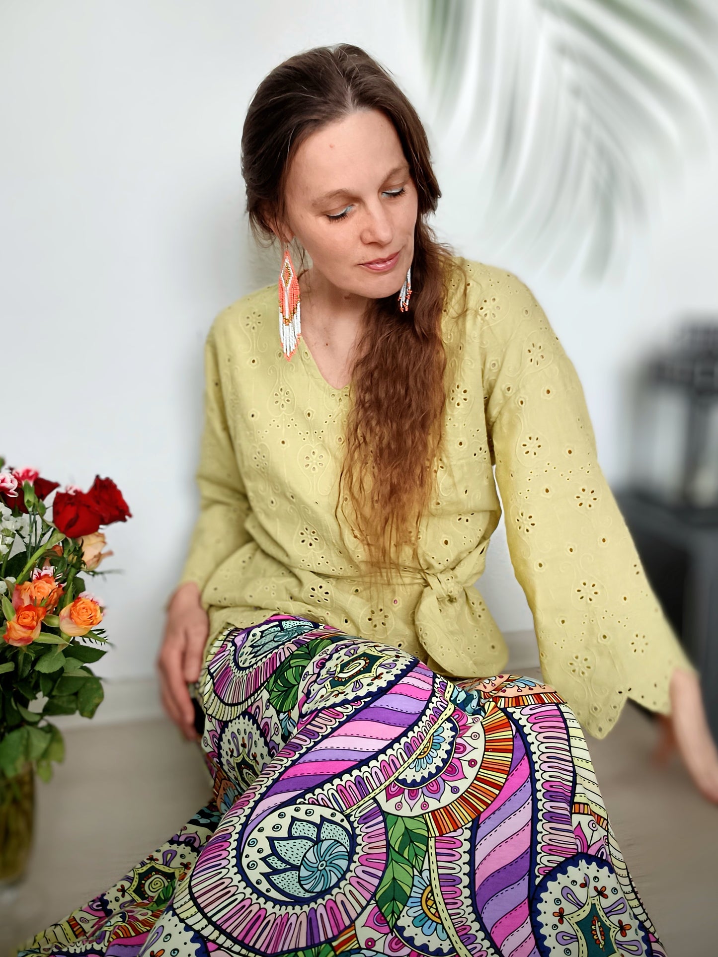 TUNIKA/HALENKA Z FRANCOUZSKÉ MADEIRY