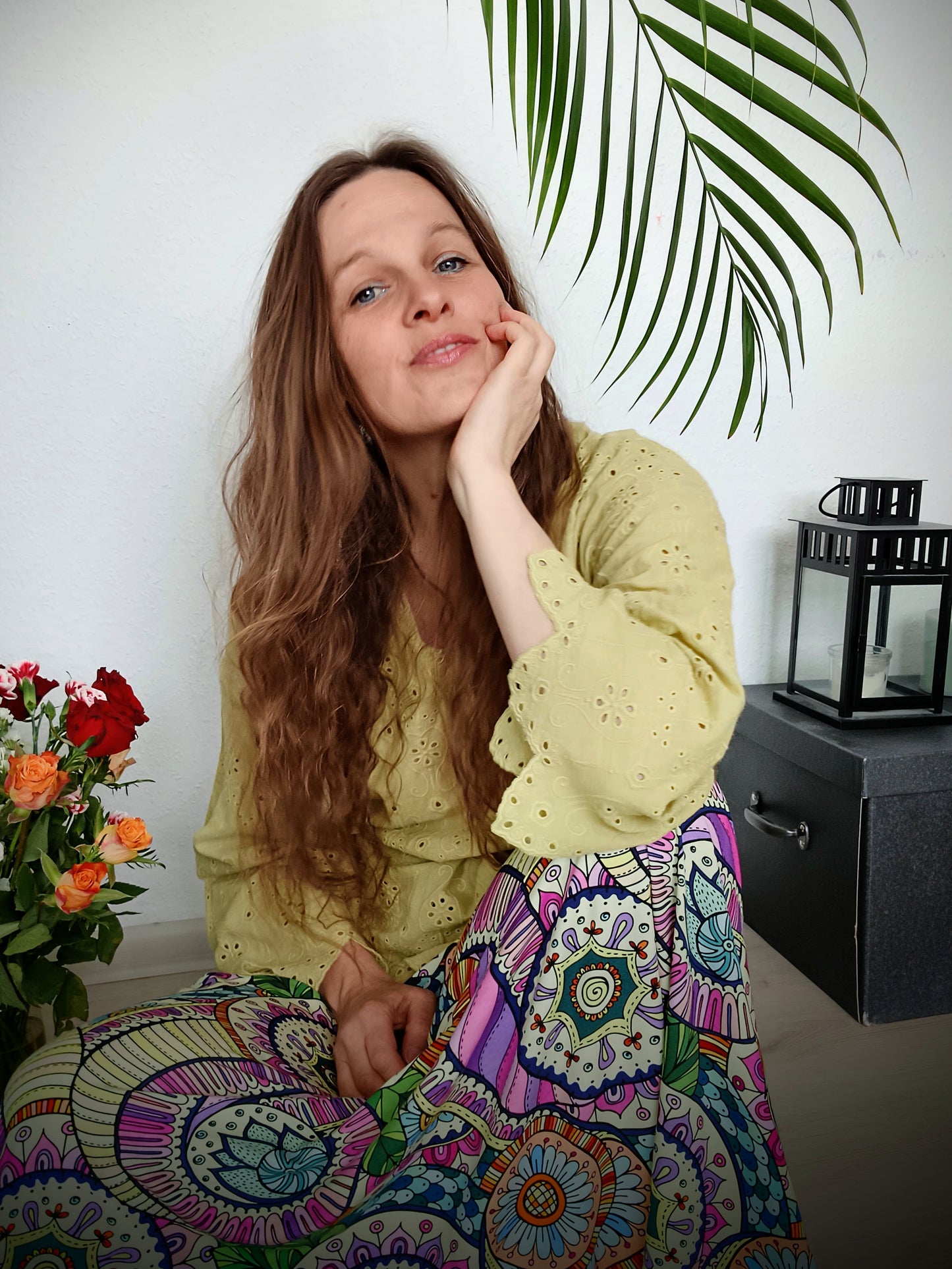 TUNIKA/HALENKA Z FRANCOUZSKÉ MADEIRY