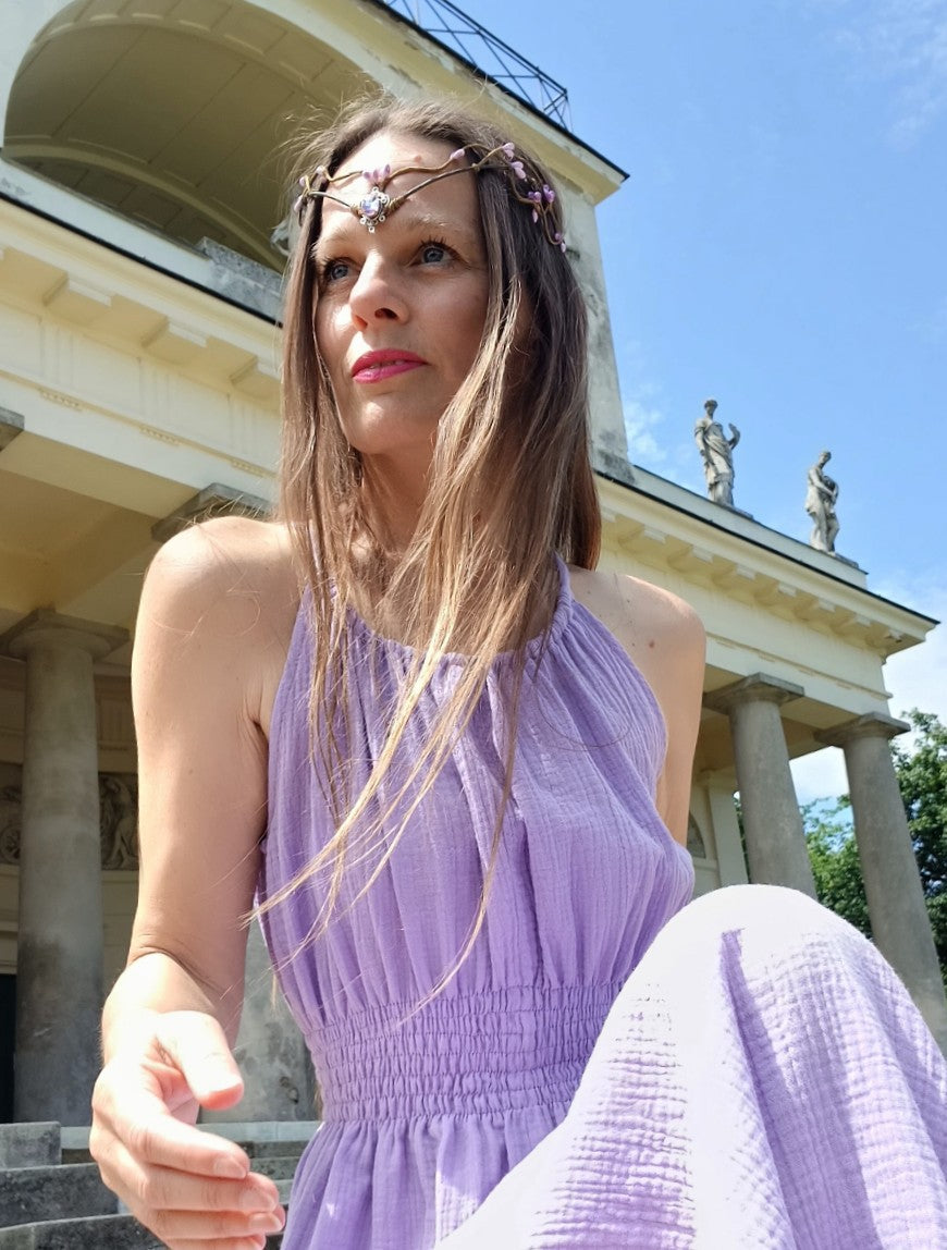 TIARA NĚŽNÁ LILA