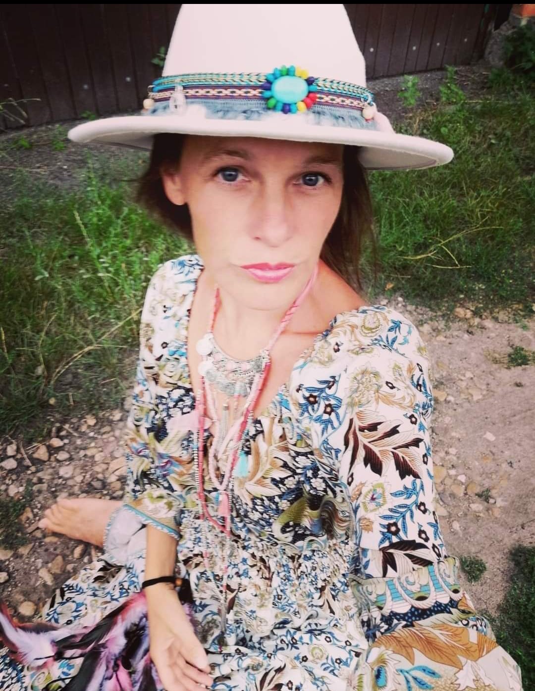 PŘEKRÁSNÝ BOHO ŠPERK VELKÝ RŮŽOVÝ