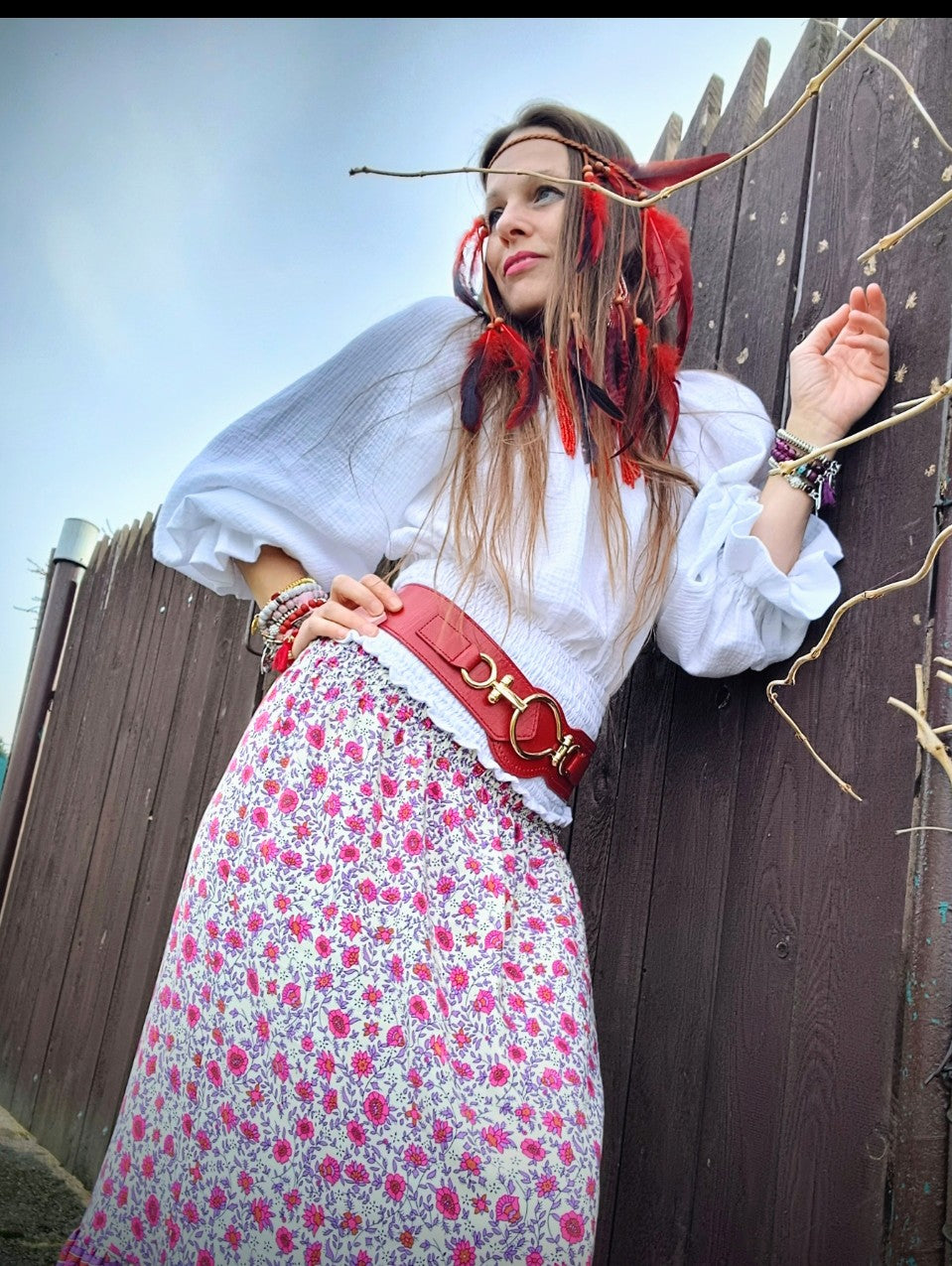MUŠELÍNOVÁ BOHO HALENKA BÍLÁ,ŽABIČKOVANÁ DÉLKA AŽ DO PASU
