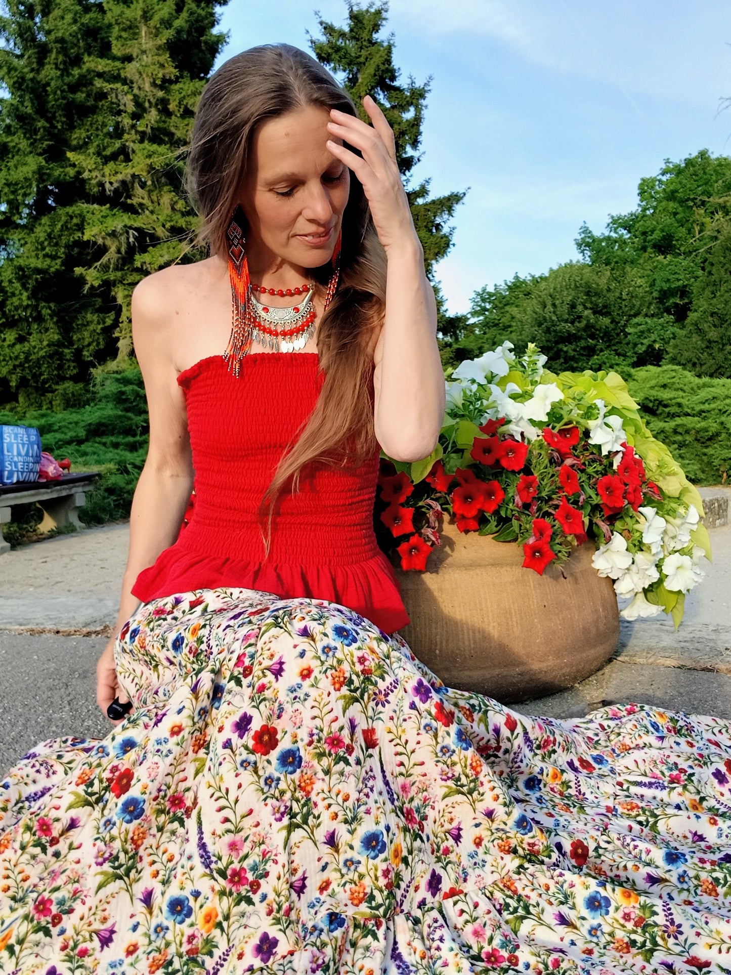 KORÁLKOVÉ BOHO NAUŠNIČKY
