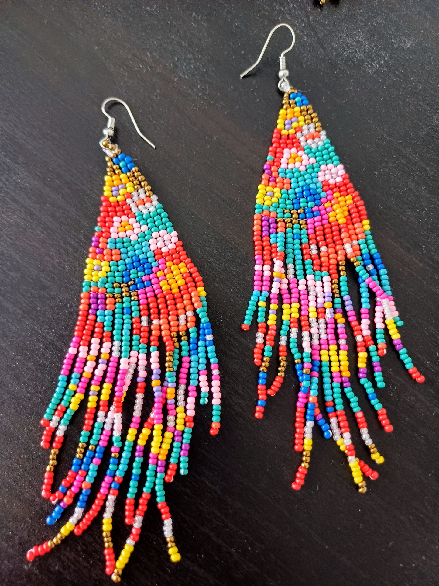 KORÁLKOVÉ BOHO NAUŠNIČKY