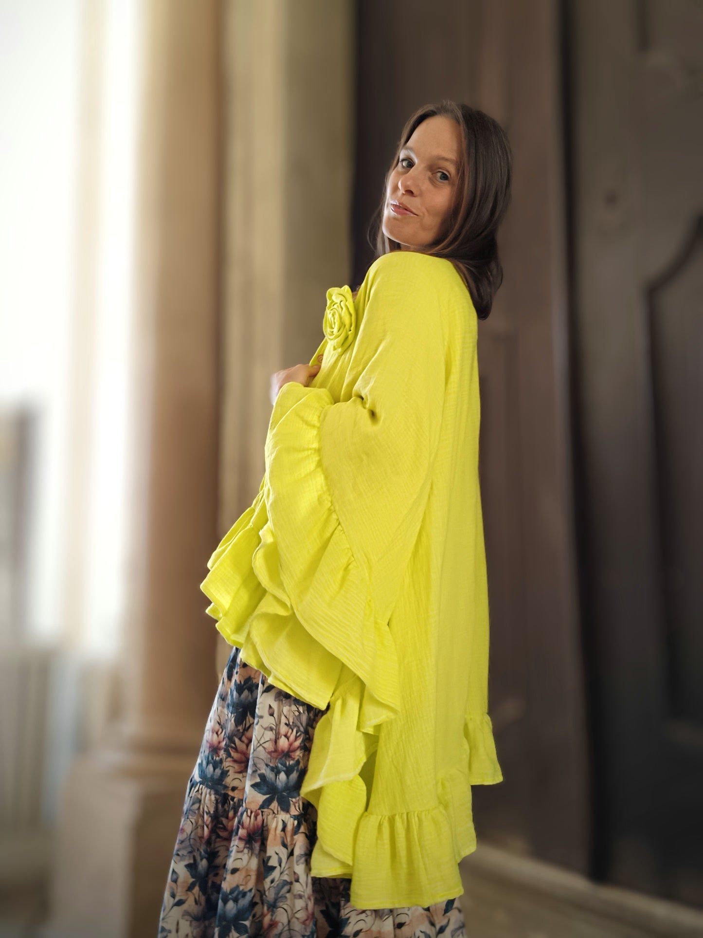 STYLOVÝ BOHO VINTAGE KABÁTEK