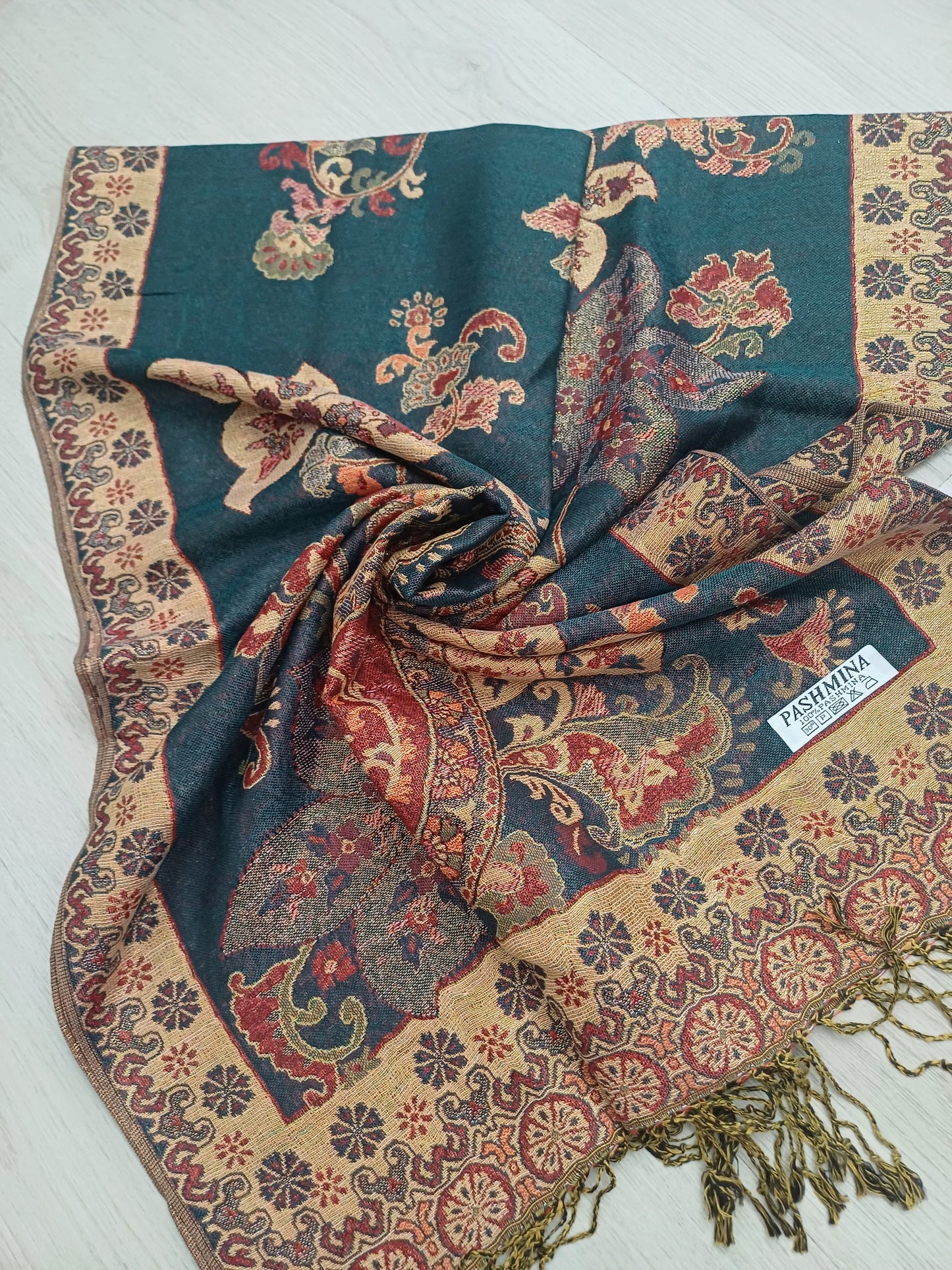 BOHO PAISLEY PAŠMÍNKA