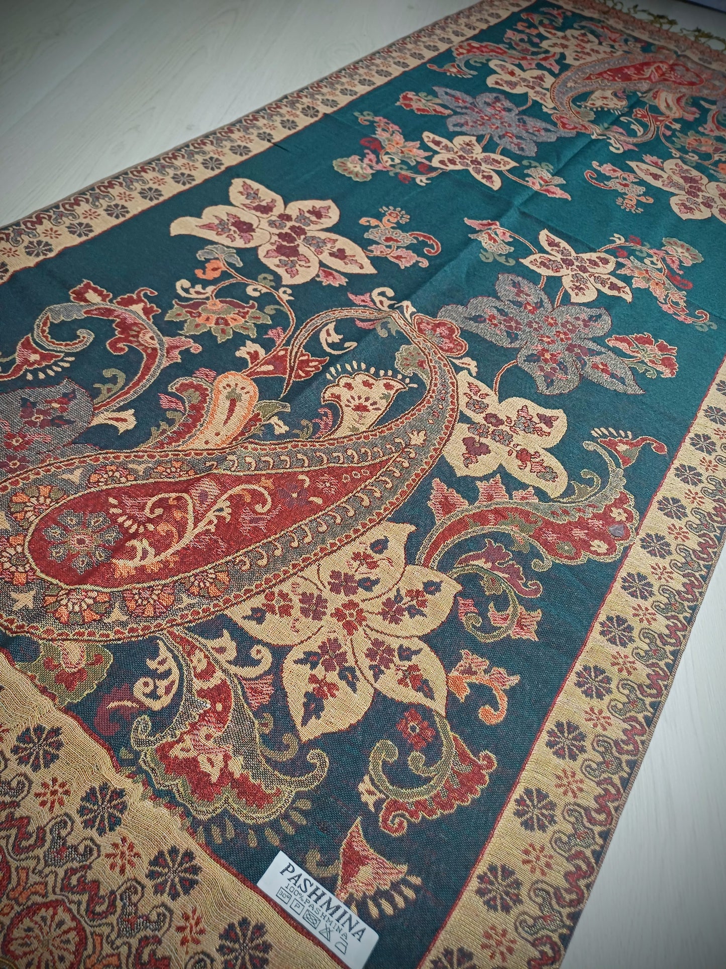 BOHO PAISLEY PAŠMÍNKA