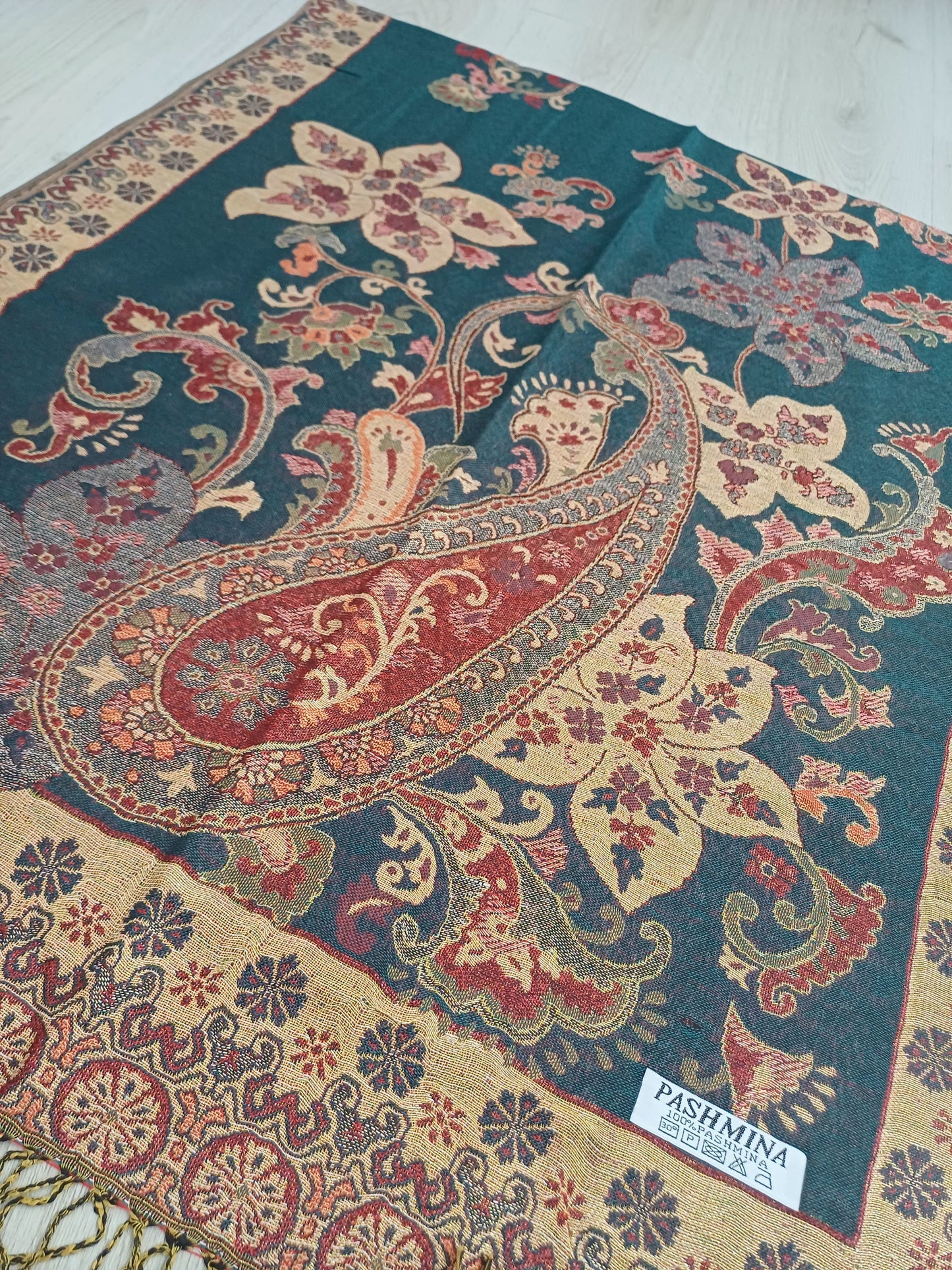 BOHO PAISLEY PAŠMÍNKA