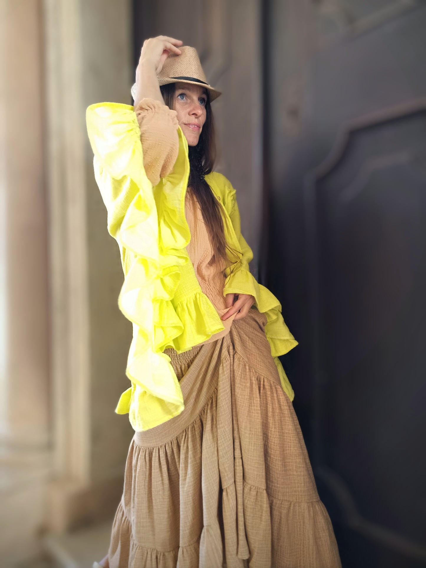 STYLOVÝ BOHO VINTAGE KABÁTEK