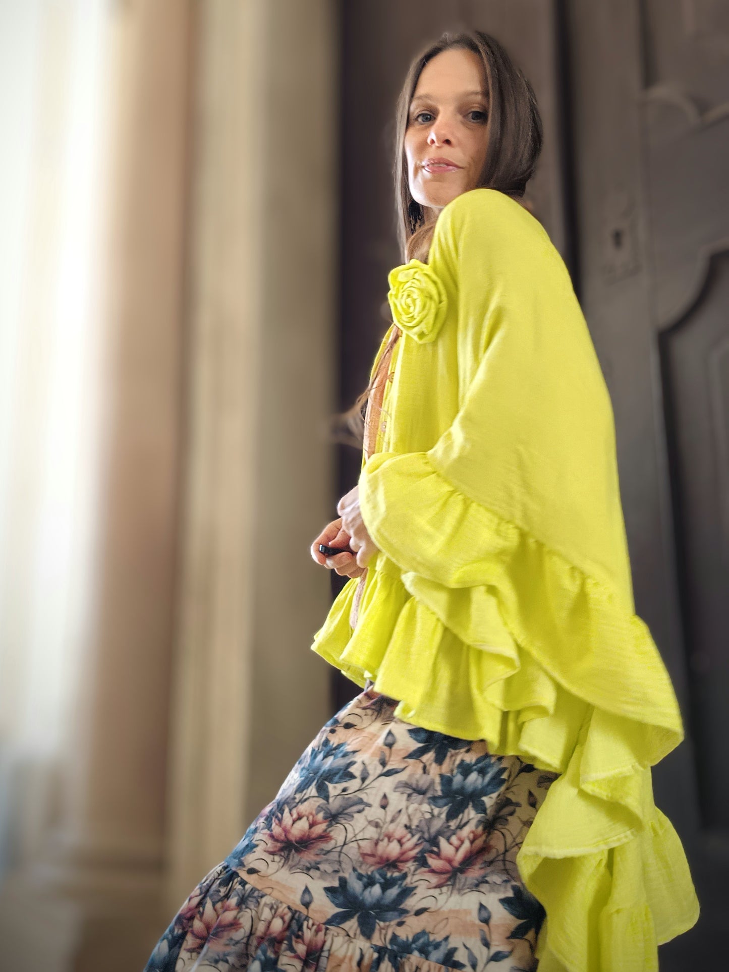 STYLOVÝ BOHO VINTAGE KABÁTEK
