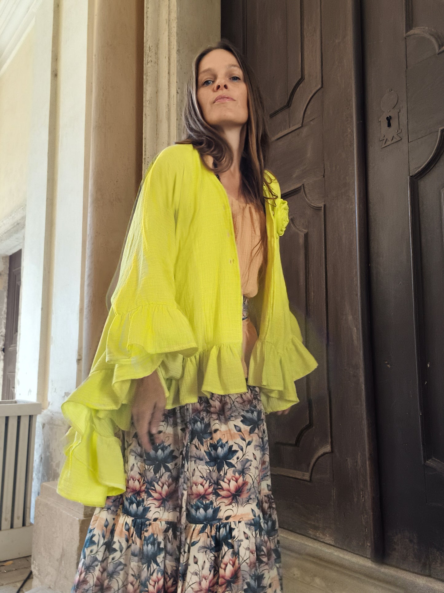 STYLOVÝ BOHO VINTAGE KABÁTEK