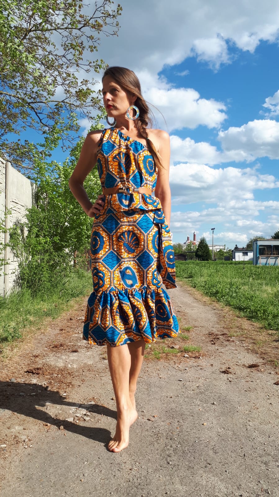 Africky top halenka /blouse /Yemaya /