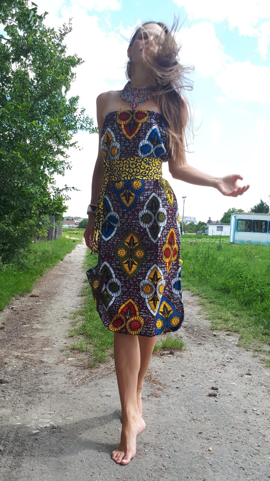 Samanske šaty / Shaman dress tribal