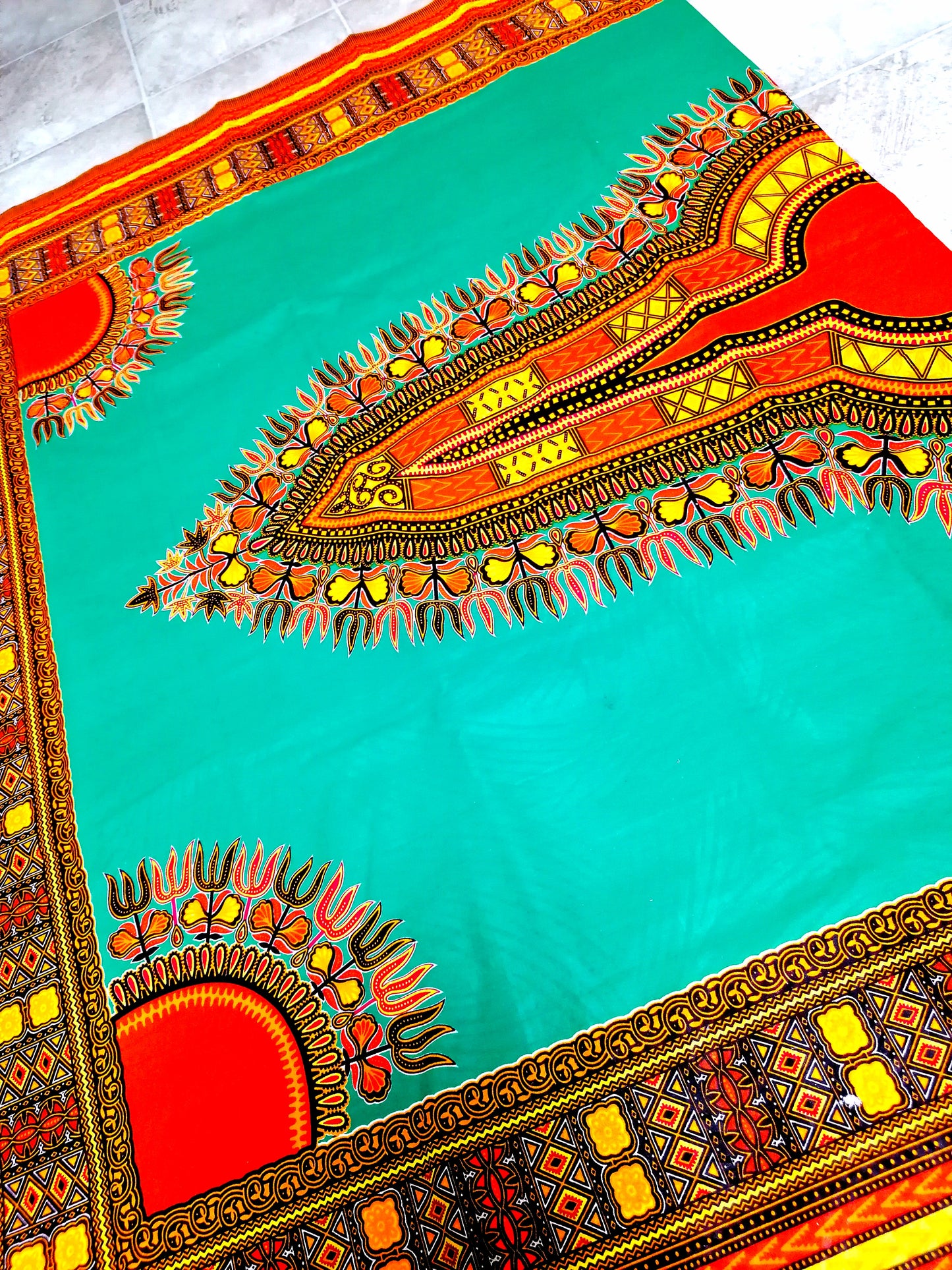 Africká halenka Dashiki / Ankara blouse pink dashiki
