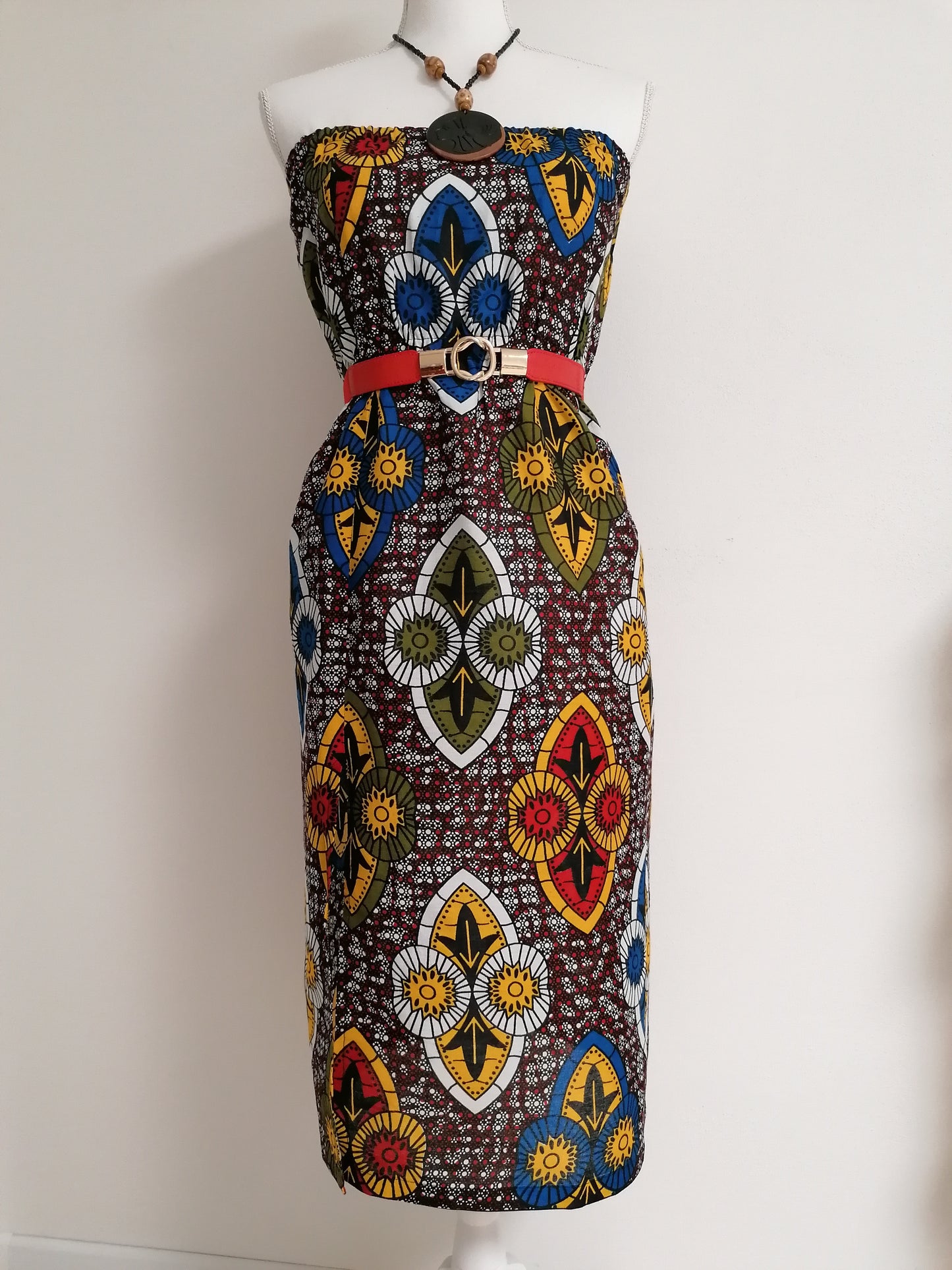 Africké šamanske šaty / African tribal dress
