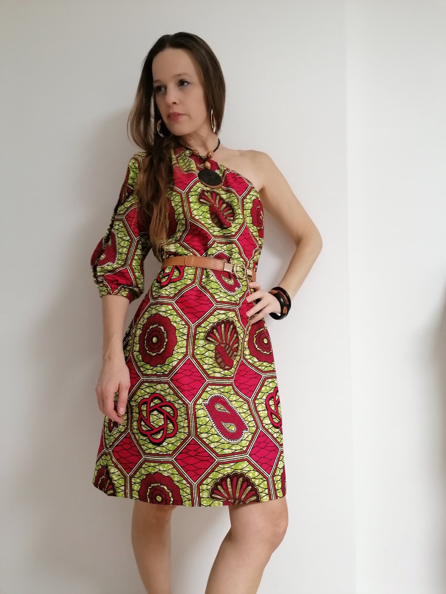Šaty z africké látky / Ankara dress
