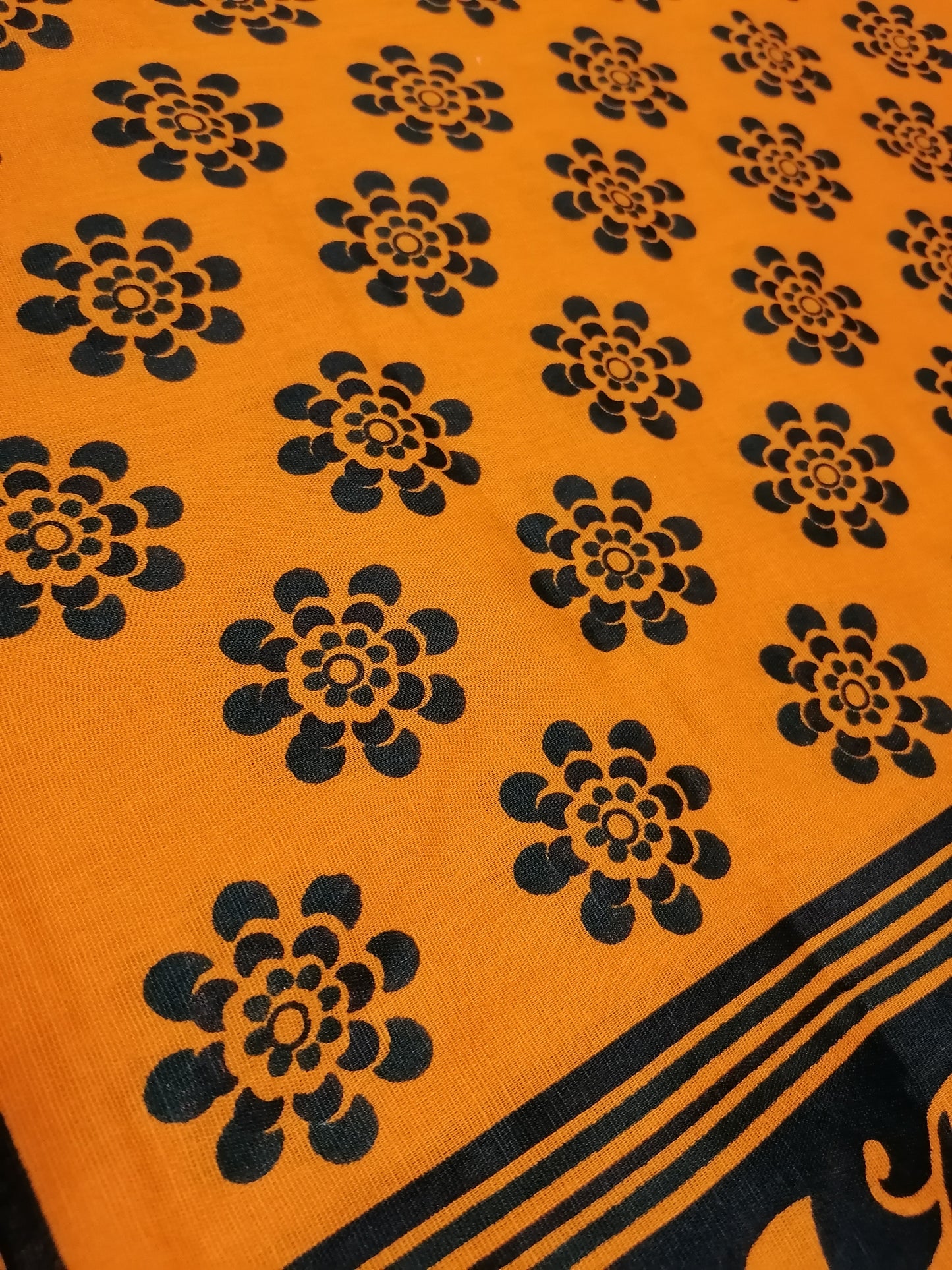 Africká látka měkčí ,Kanga svahilska panel