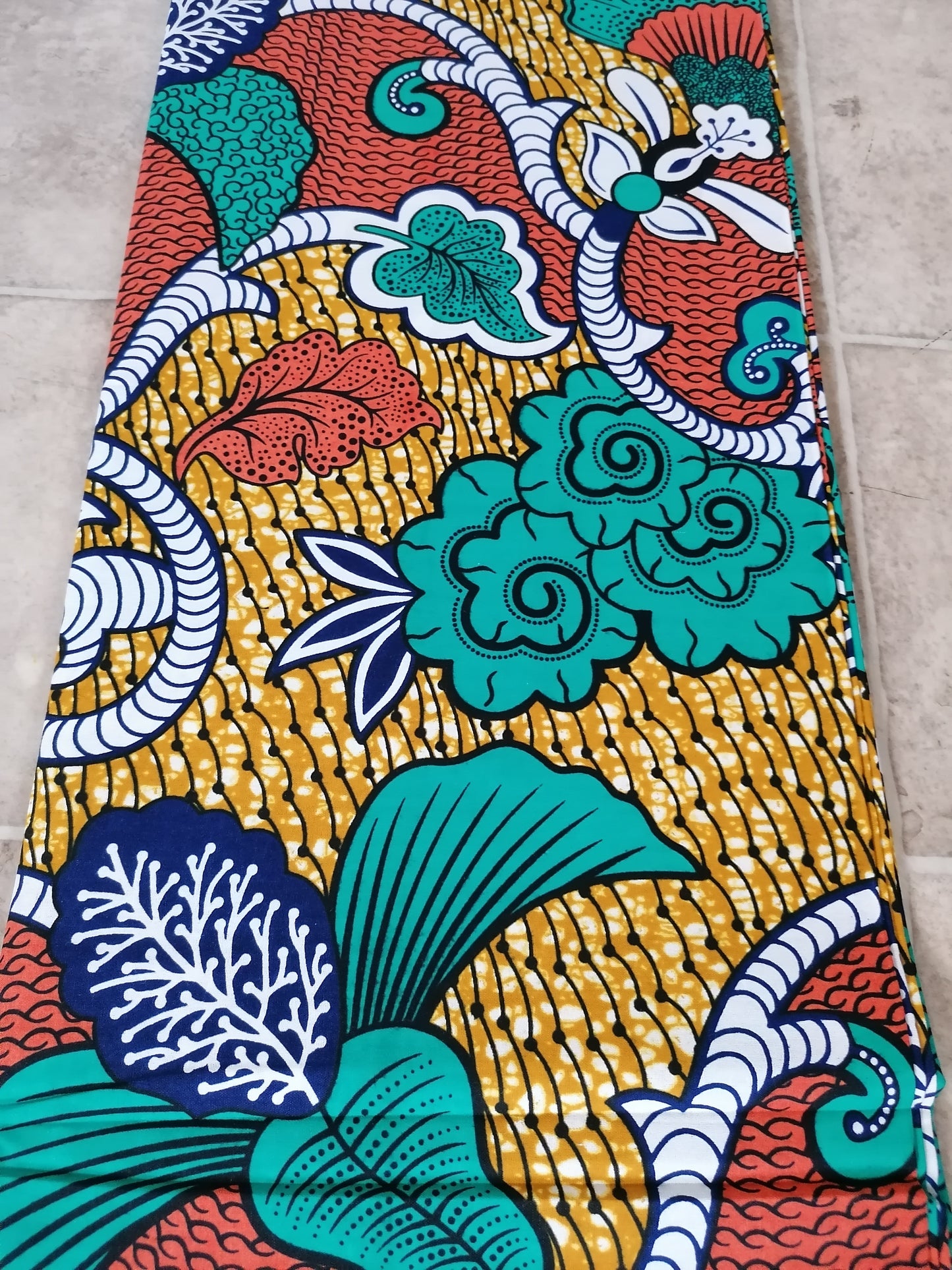 Africká látka mekká krasná kvalita
