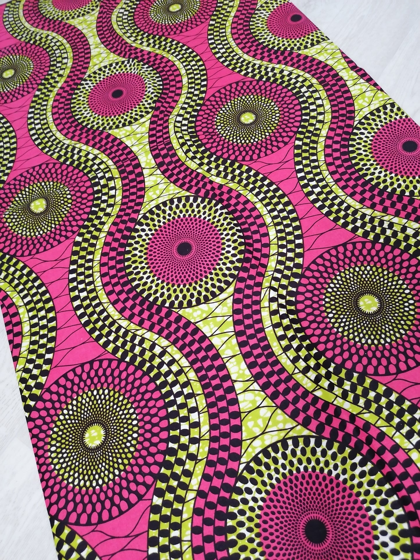 Africká látka super wax