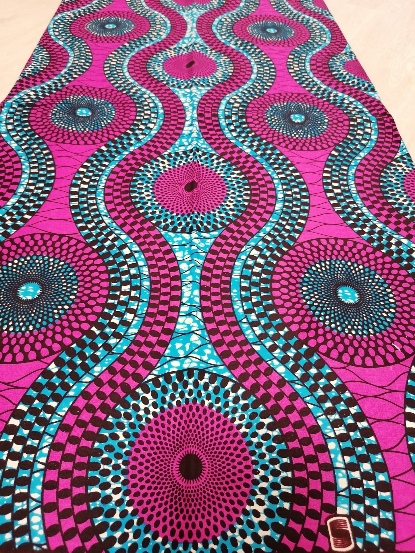 Africká látka kvalita super Wax