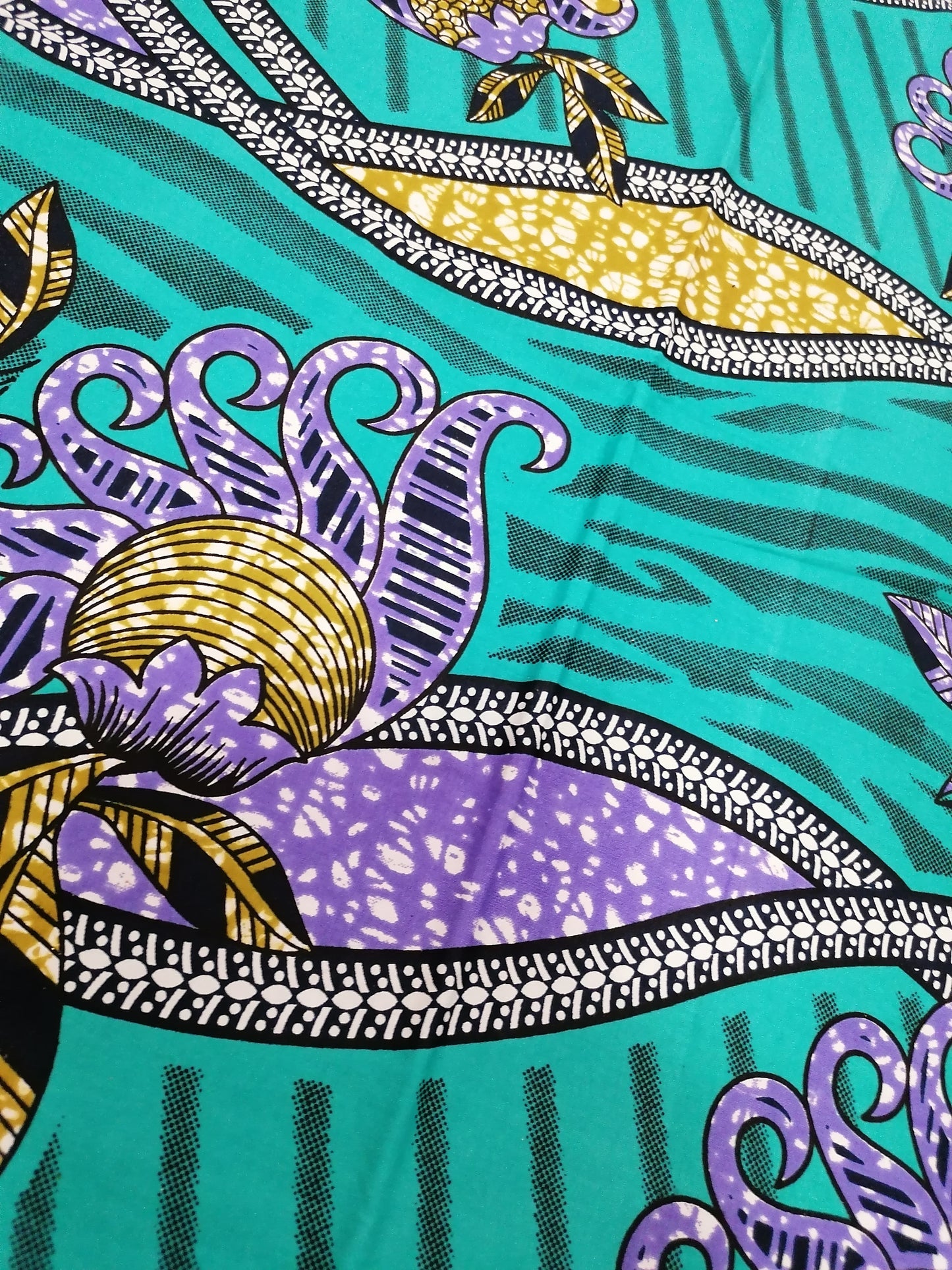 Africká látka v kvalitě Supreme super Wax