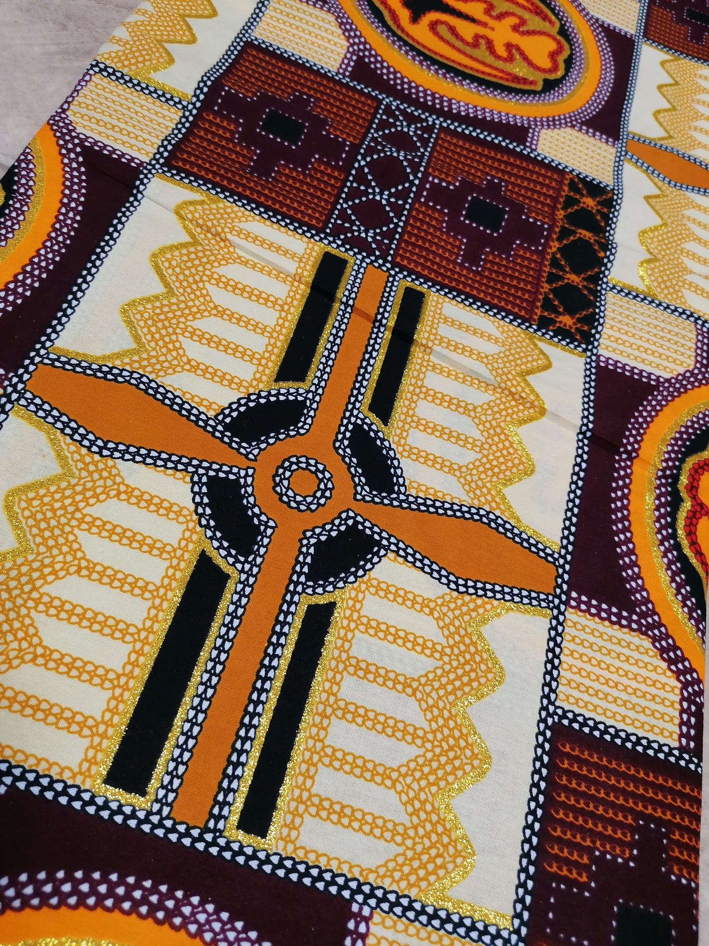 Africká látka měkká premium wax,Ghana
