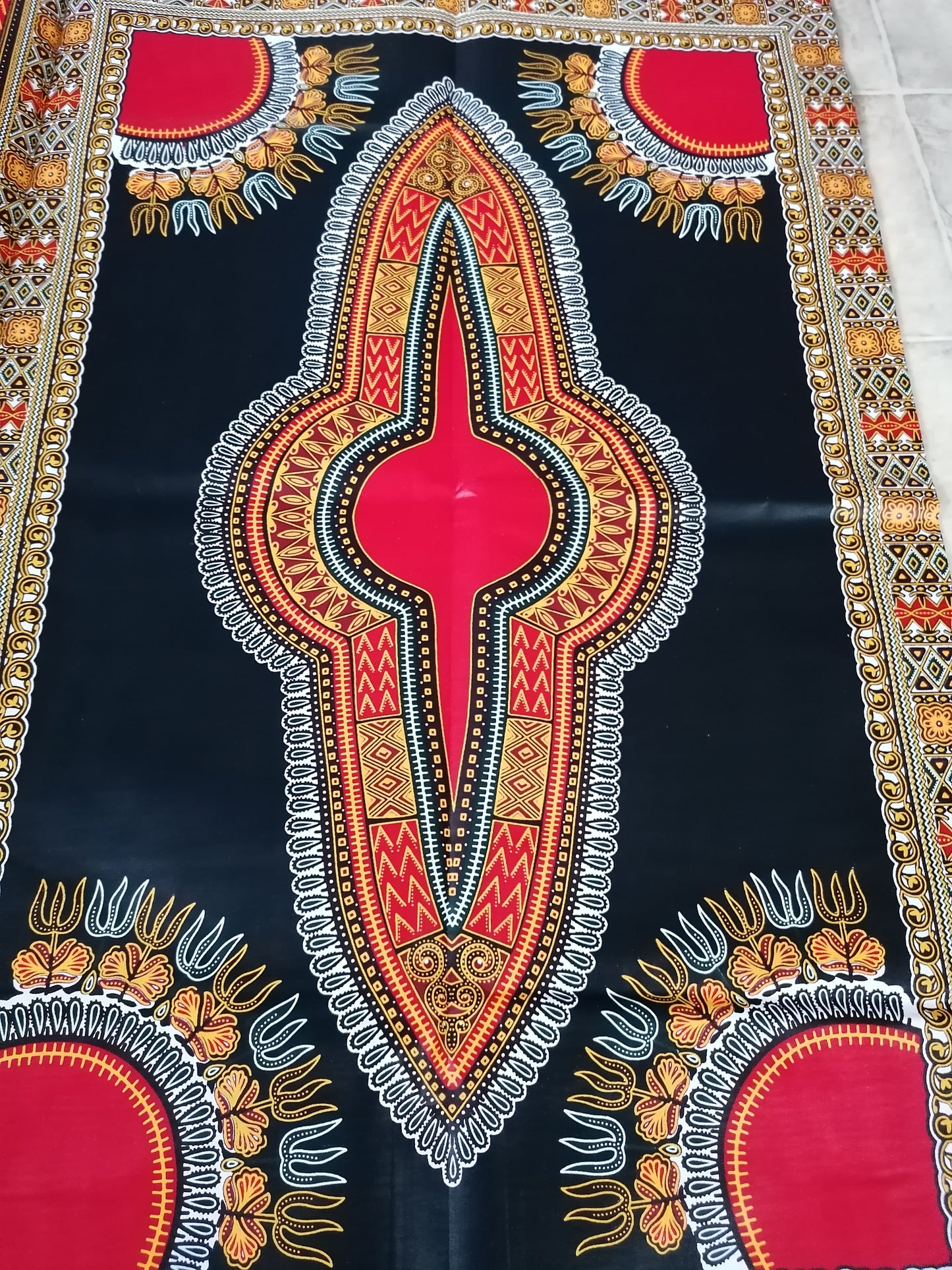 Dashiki černá panel