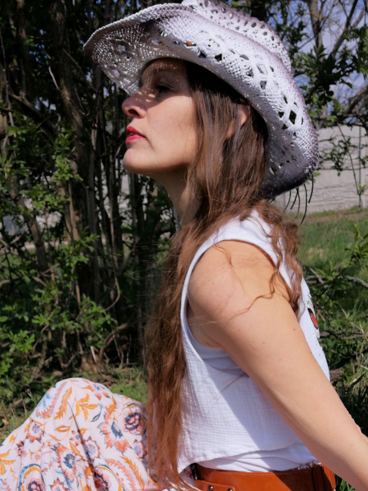 Stylový bohemian klobouk