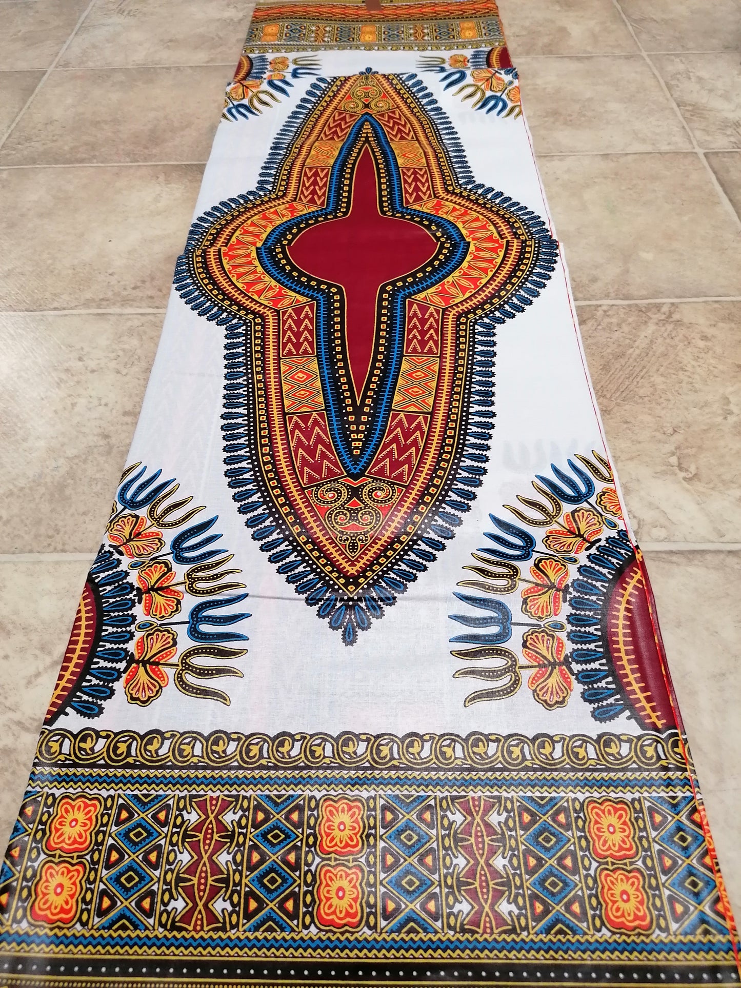 Africká trafiční Dashiki -panel