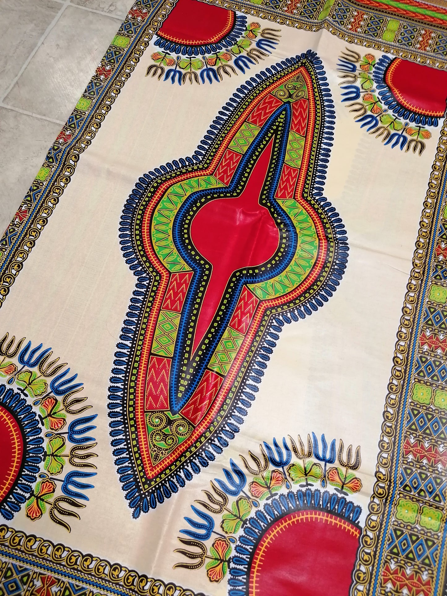 Dashiki africká tradiční - panel