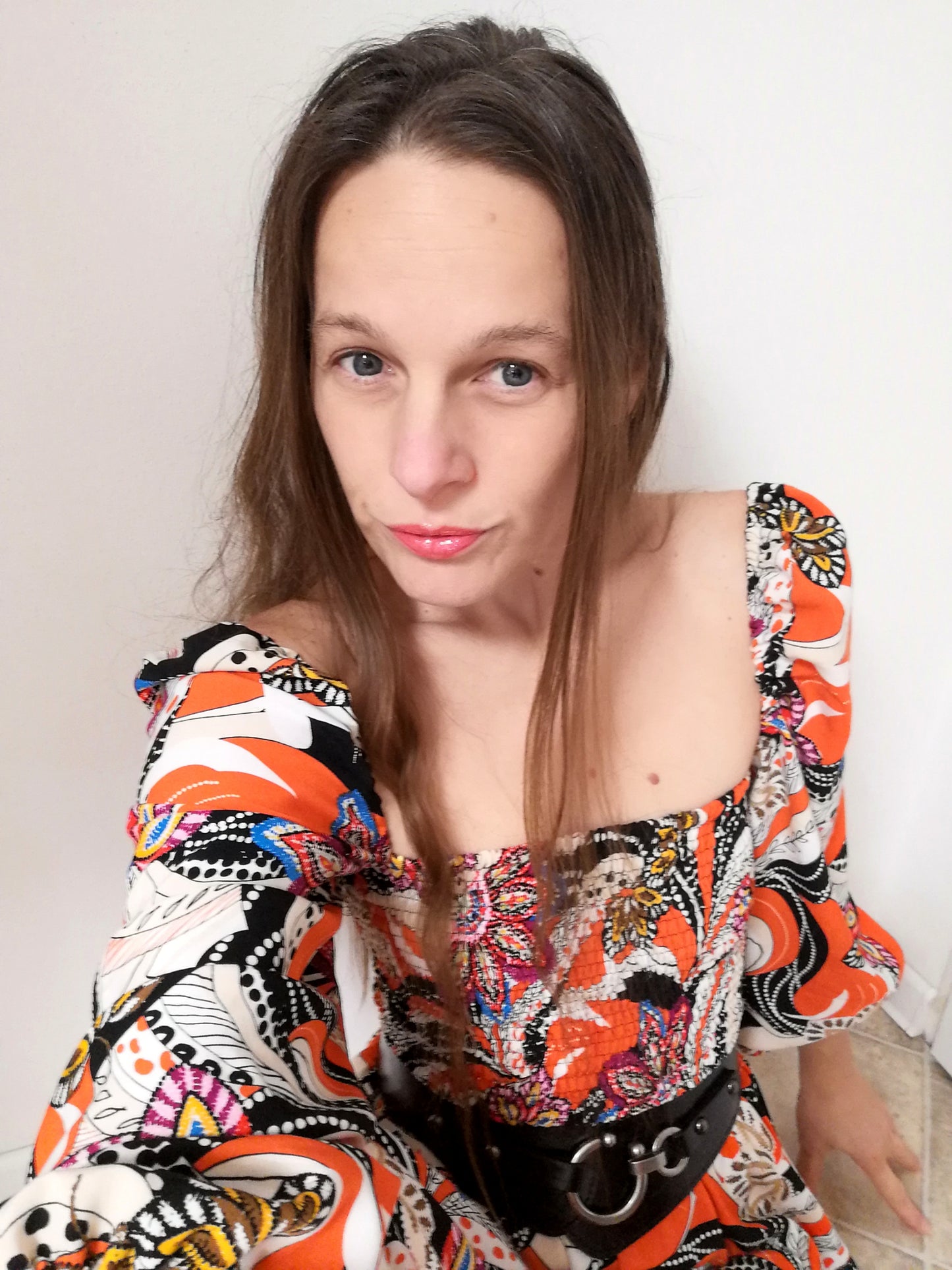 Gypsy style šaty žabičkovaný korzet,velikost 36/38