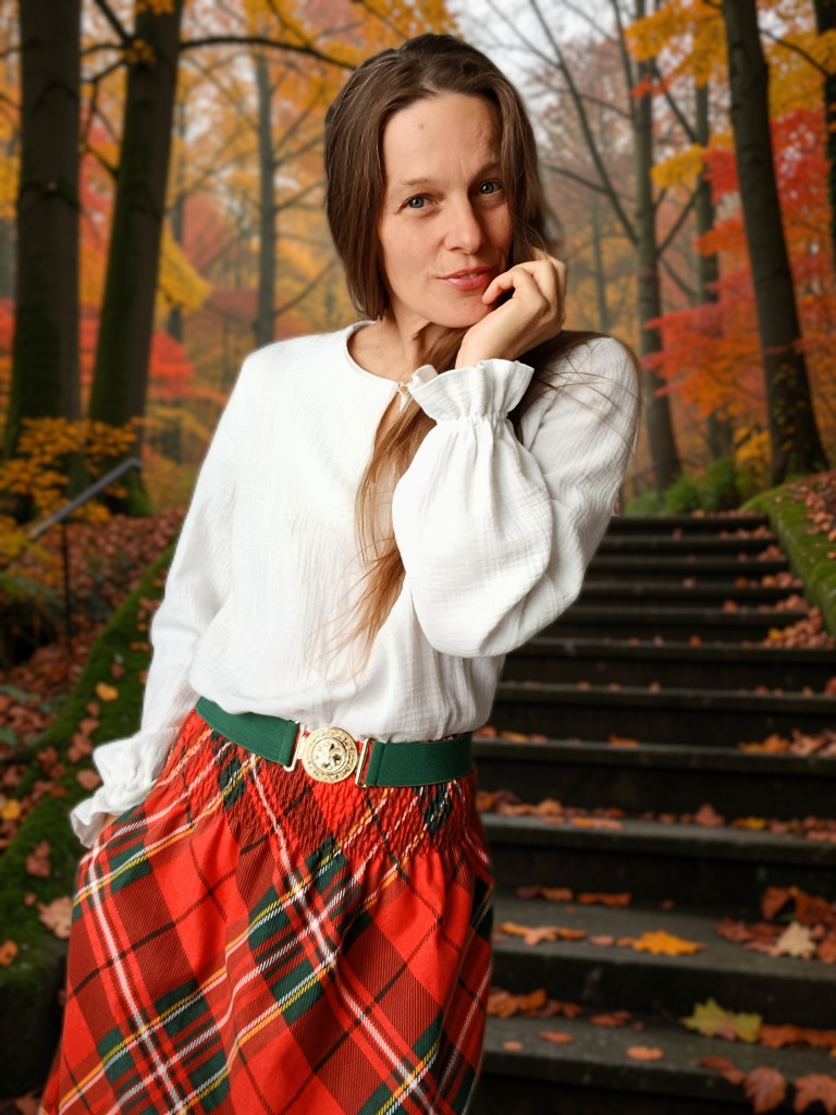 Dech anděla -  jemná bílá halenka z čistého mušelínu