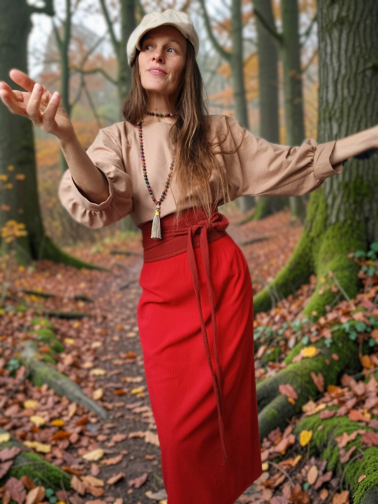 HALENKÁ Z MĚKOUČKÉHO TEPLÉHO FLANELU CAMEL