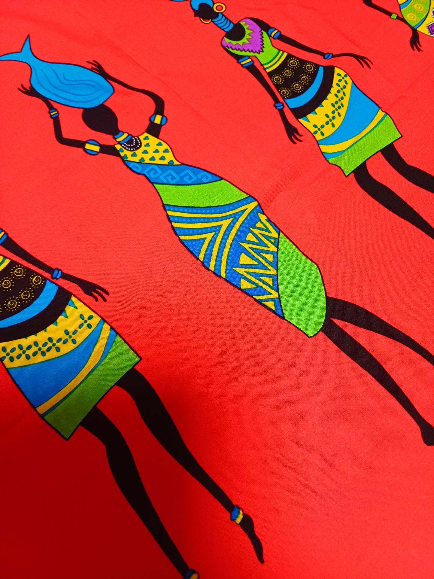 Africké pareo/sarong/přivezeno z Ugandy