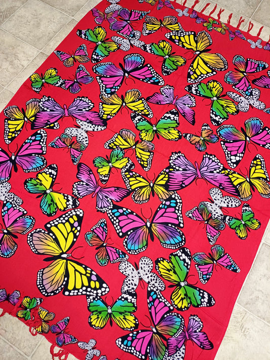 Pareo /sarong/butterfly