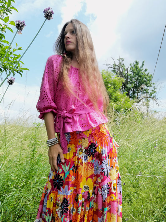 Halenka Madeira růzová