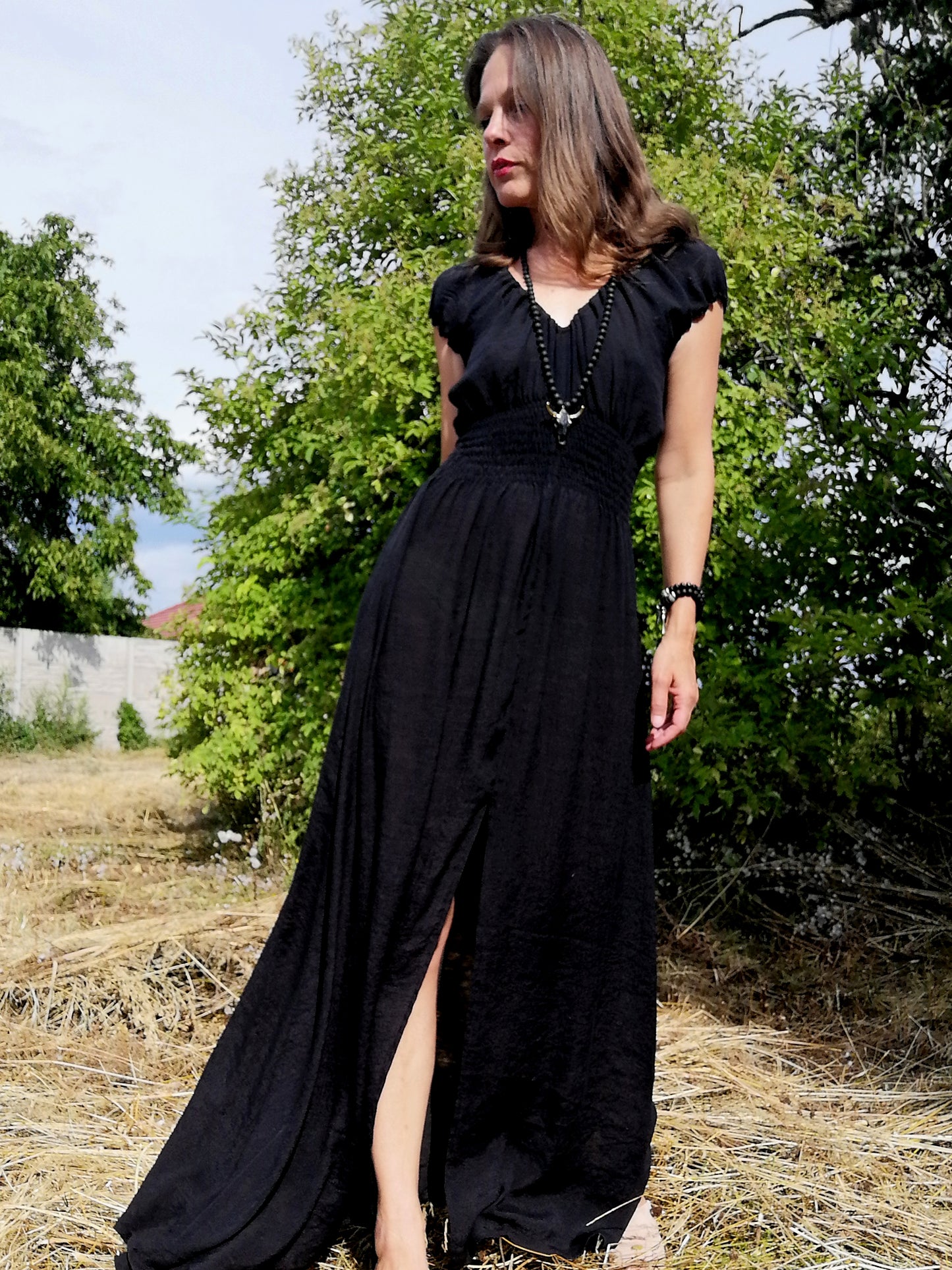 Exlusívní šaty černé