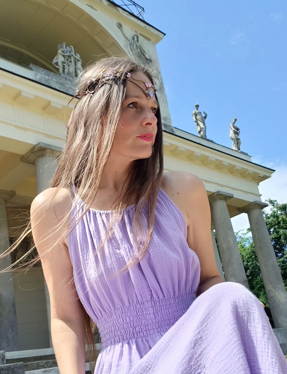 TIARA NĚŽNÁ LILA