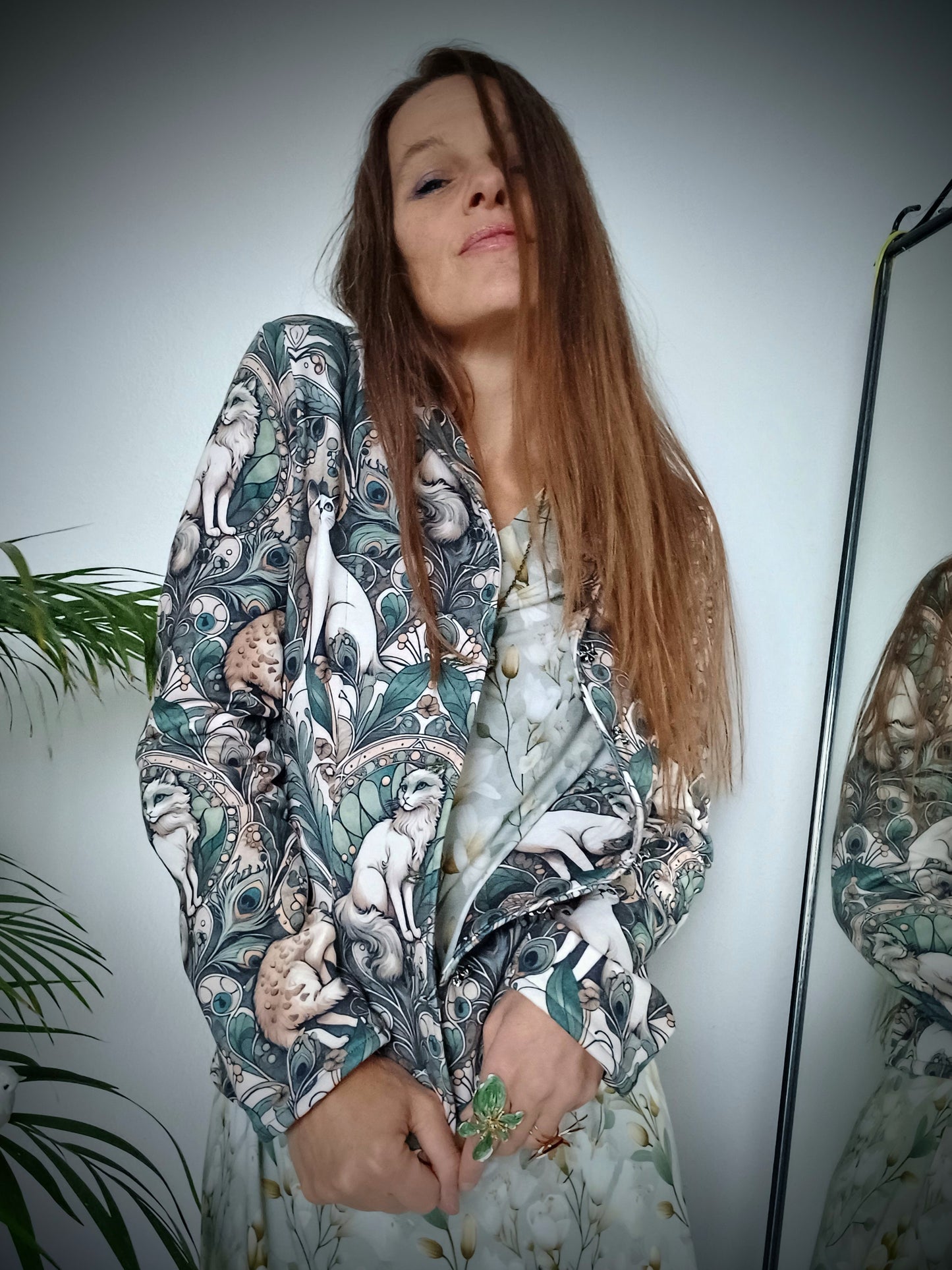 SÁČKO Z DESIGNOVÉ MĚKKÉ TEPLÁKOVINY