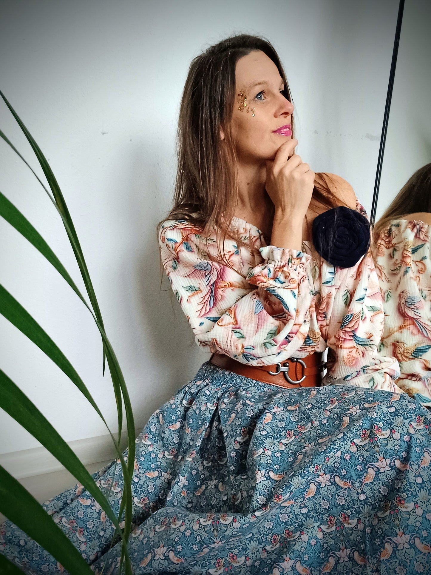 PŮVABNÁ SUKNĚ ,DESIGN WILLIAM MORRISS