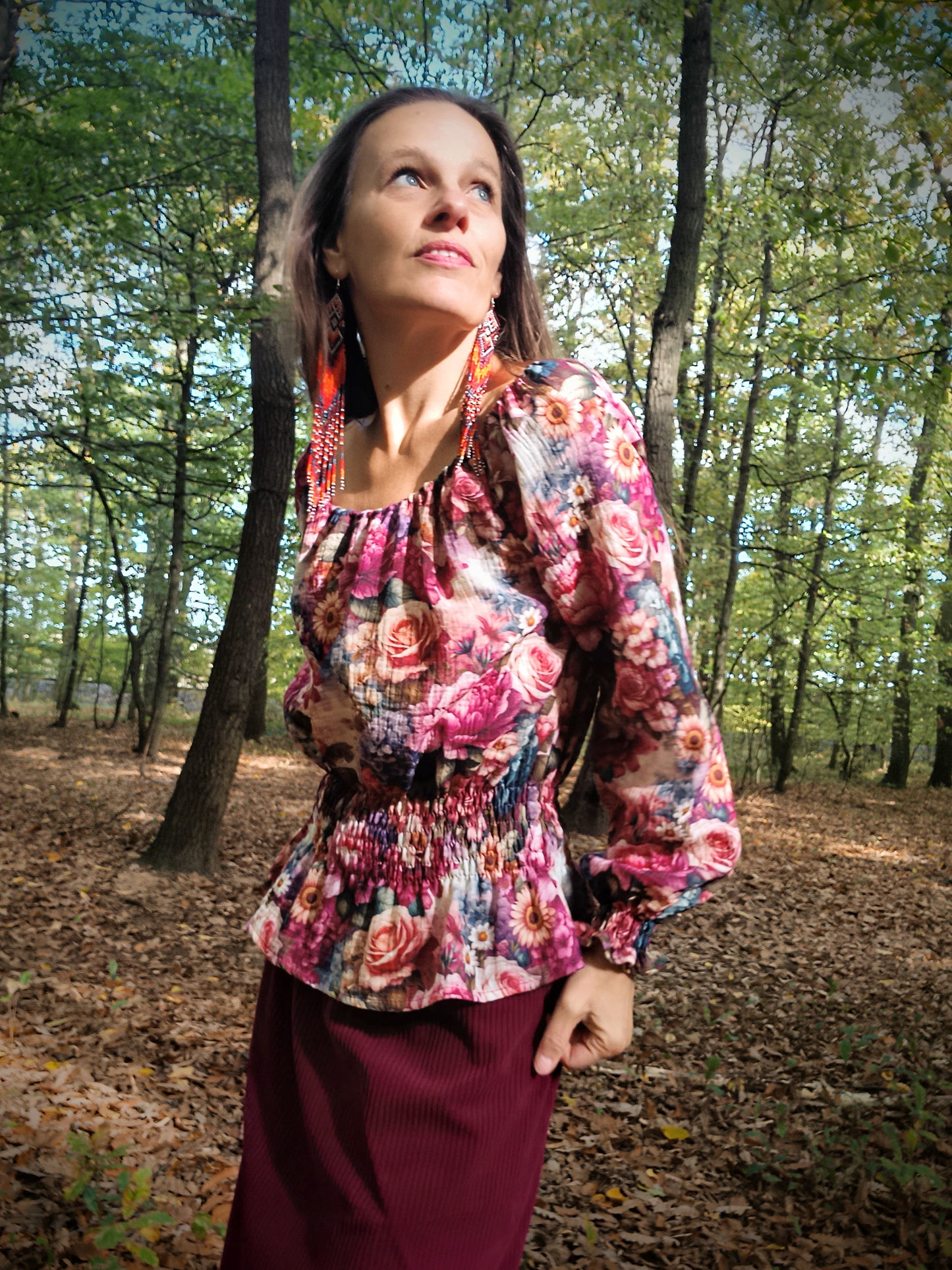 MUŠELÍNOVÁ HALENKA KVĚTY