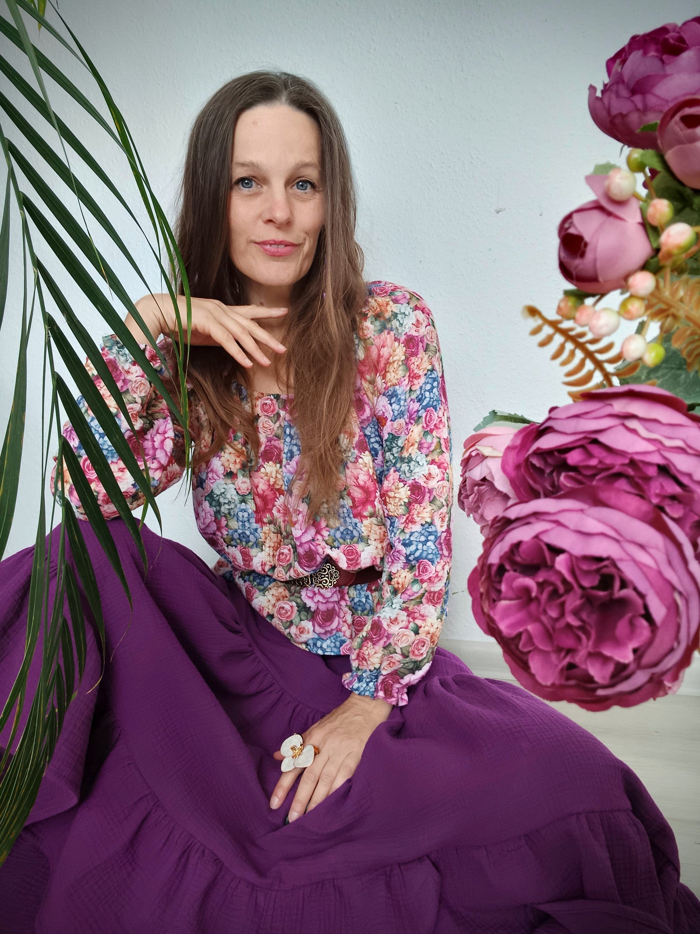 PŮVABNÁ HALENKA MUŠELÍNOVÁ KVĚTY