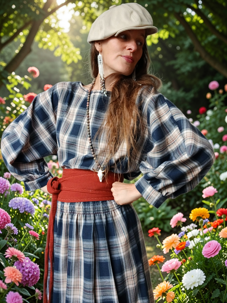 PODZIMNÍ STYLOVÁ HALENKA KOSTIČKA Z HEBKÉHO JEMNEHO FLANELU