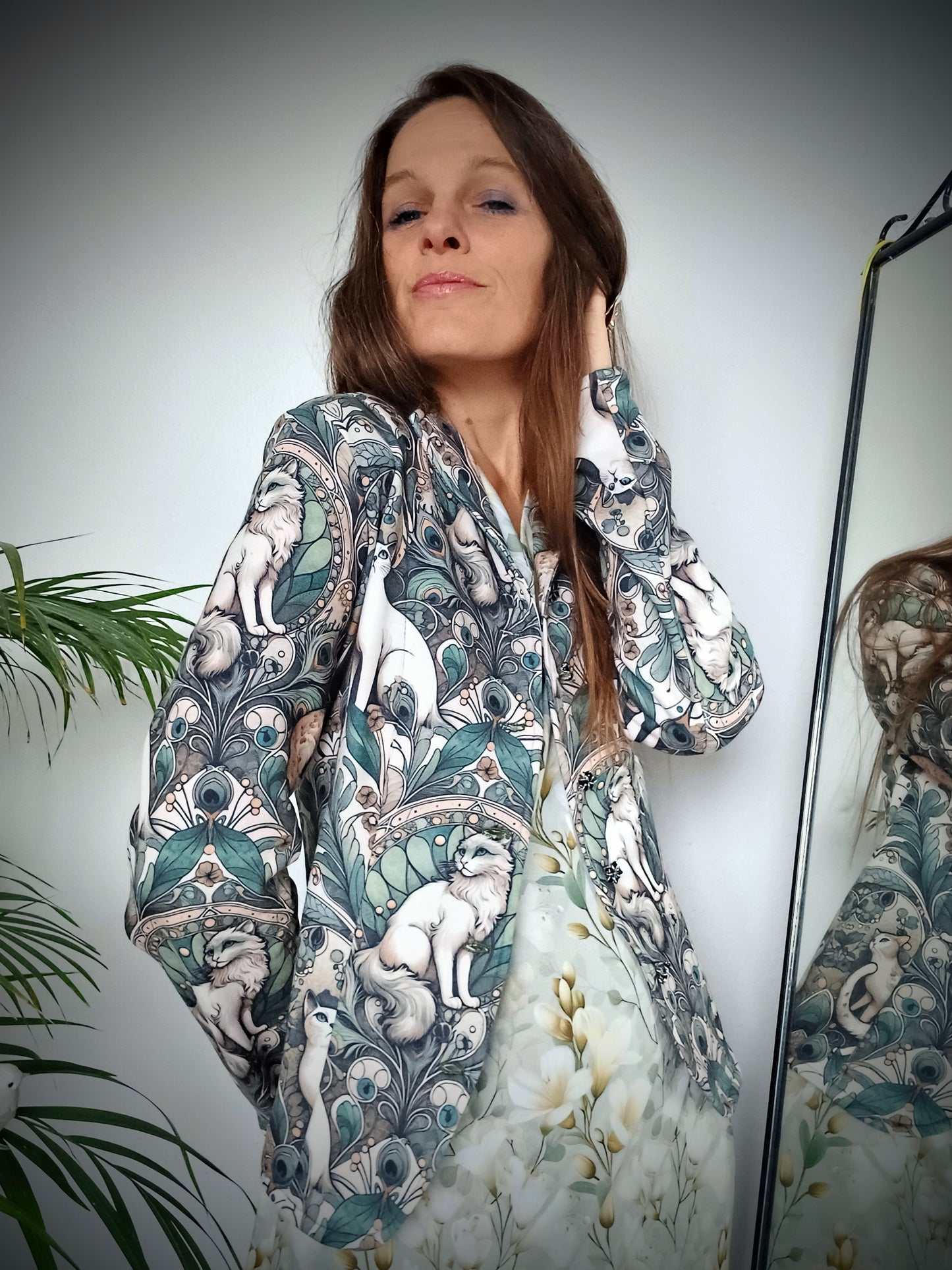 SÁČKO Z DESIGNOVÉ MĚKKÉ TEPLÁKOVINY