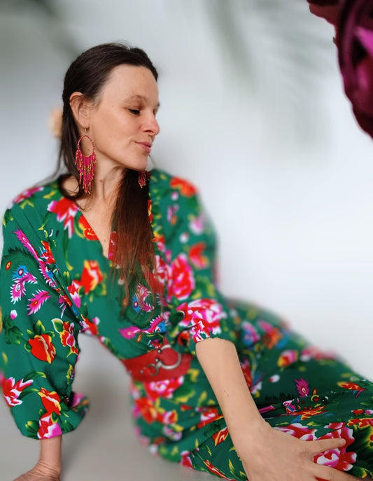 ŠATIČKY FÉNIX V BARVĚ SYTÉ TMAVŠÍ ZELENÉ