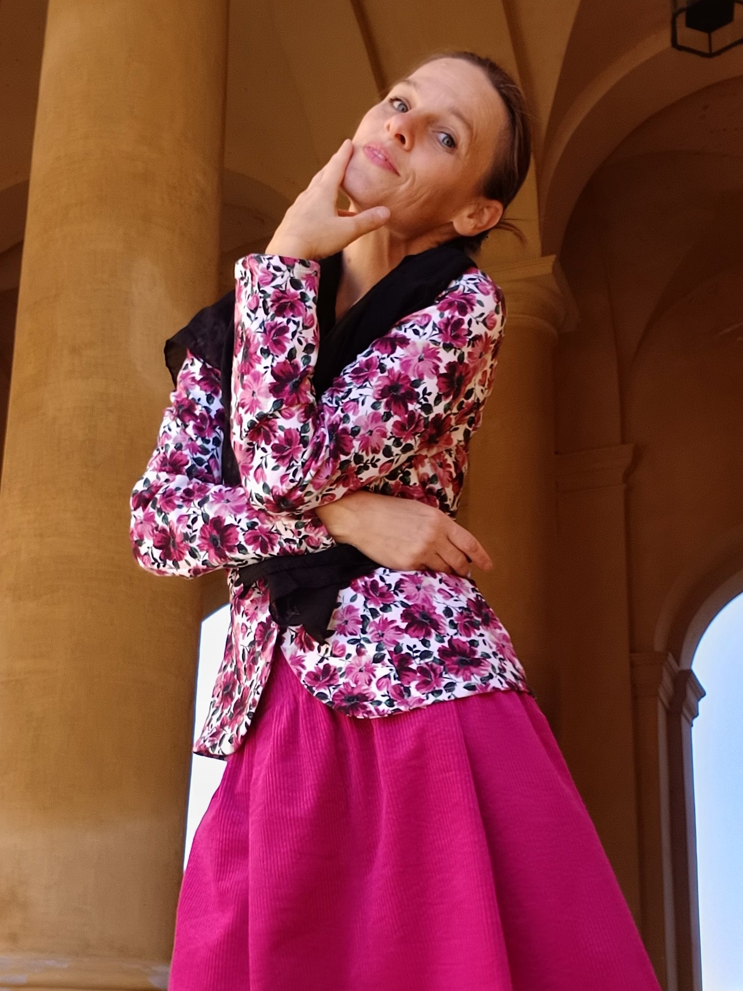 SAKO ELEGANTNÍ Z MĚKKÉ TEPLÁKOVINY