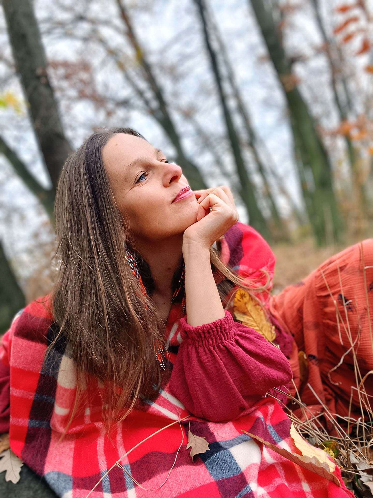 ZIMNÍ PLÉD KAŠMÍROVÝ,KÁRO ČERVENÉ