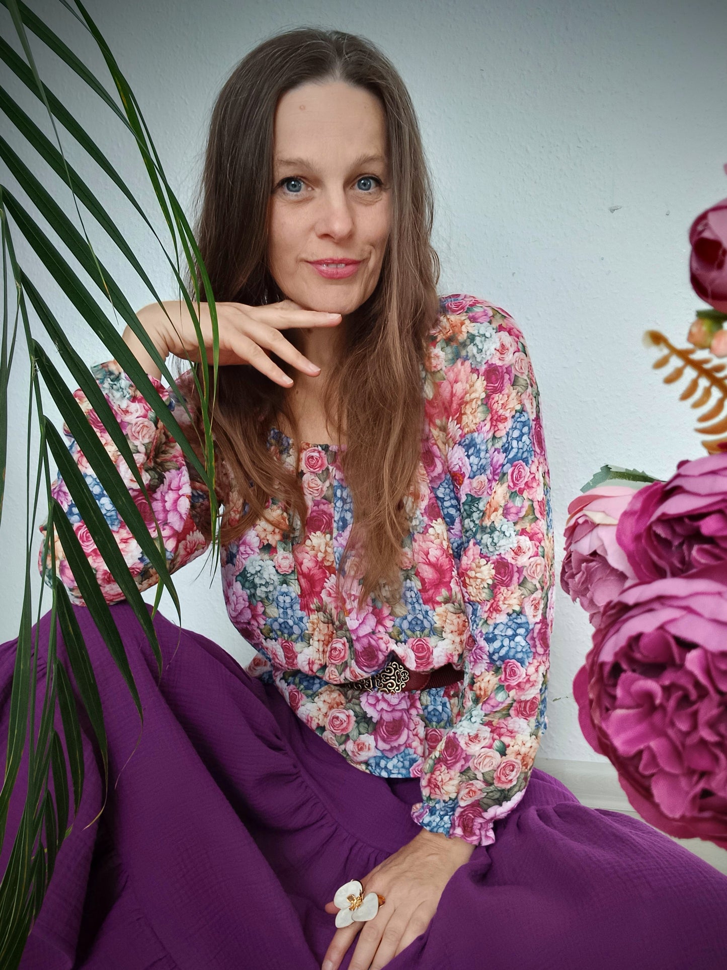 PŮVABNÁ HALENKA MUŠELÍNOVÁ KVĚTY